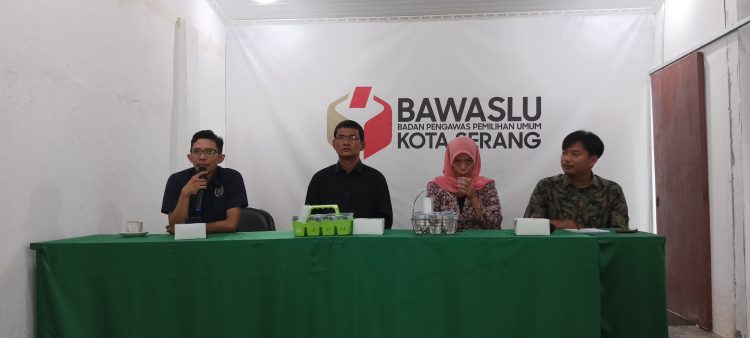 Tingkatkan Pengawasan Pemilu 2024 PWI Kota Serang Dan Bawaslu Buat MoU